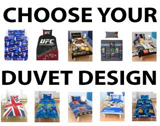 Brand New Official Character Duvet Cover Various Single Designs to