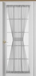 Sheer Voile Door Panels Curtains for French Doors