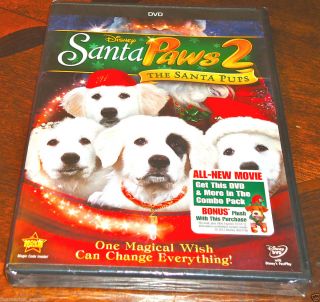 Santa Paws 2 The Santa Pups DVD 2012 SEALED New Release Christmas