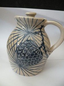 Dorchester Pottery Pine Cone Large Syrup Pitcher Imehh