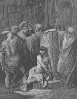 engraving in top condition title the flagellation artist gustave dore