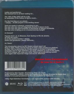 Tiesto Tiesto in Concert Directors Cut New 2012 Blu Ray