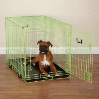 Crate Appeal Fashion Color Dog Crates Dazzling Pet Travel Crate Lime