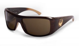 Dragon Alliance Eyewear Calaca Sunglasses Mocha Stripe Bronze Lens 720