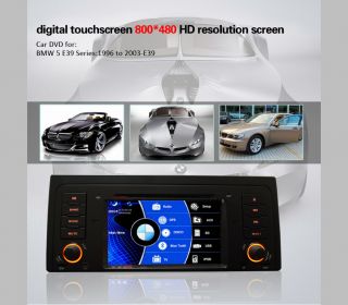 Car DVD Player GPS Navi Radio Stereo Head Unit for BMW 5 Series E39