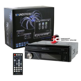 SOUNDSTREAM VIR 7830 DVD CD  PLAYER W 7 TOUCHSCREEN MONITOR AUX USB
