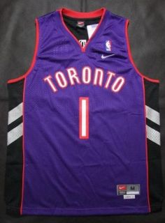 Toronto Raptors Tracy McGrady 1 2000 Classics Thowback Jersey Purple