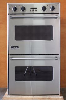 Viking VEDO130SS Electric Double Wall Oven Convection Stainless Steel