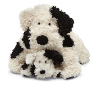Jellycat Truffle Spot Dog Puppy Medium Stuffed Animal NEW Plush