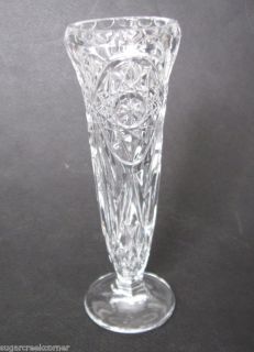 Vintage Lead Crystal Bud Vase Winterhalder Germany