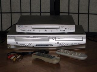 Sylvania DVD Player VHS VCR Record Combo Combination W REMOTE 4Head Hi