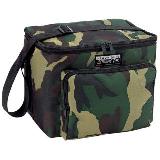 Camouflage Water Repellent Heavy Duty Lunch Cooler Bag