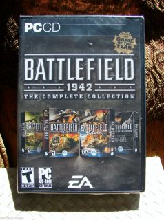 1942 The Complete Collection,(PC CD) Factory Sealed,(4)EA War Games