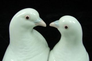 Lladro 1169 Doves Kissing Two Doves Wedding Birds Cake Topper