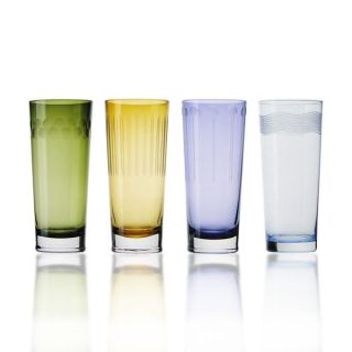 mikasa cheers pastel highball glass set of 4 this cheers pastel 4