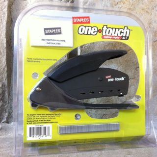 NEW Staples One Touch Stapler DX1 25 Sheet Paper Free DX 1 Quill