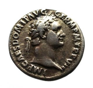  Domitian 81 96 A D AR Denarius 27