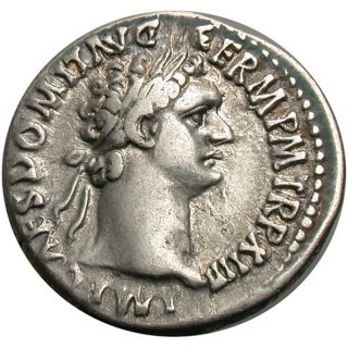 attractive domitian denarius