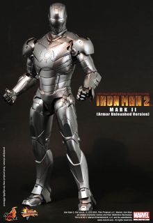 Hot Toys Ironman 2 Iron Man 2 Mark II Armor Unleashed 2 0 1 6 LED