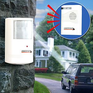 Wireless Driveway Monitor Alerts Sweeps 25ft 14067