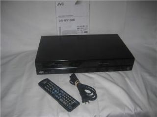 JVC Dr MV150B HDMI DVD Recorder VHS VCR Combo with Manual and Remote