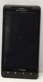 Motorola Droid X Black Verizon Smartphone For Parts Water Damaged
