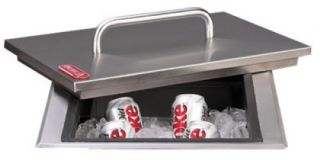Bull Drop in Insulated Ice Chest with Cover and Drain