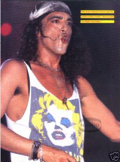 Ratt Stephen Pearcy Pinup Ad Vintage 80s L A Metal
