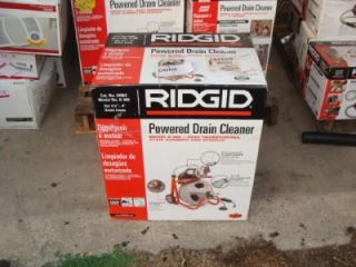 ridgid 24853 k 400 drain cleaning drum machine
