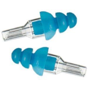 New Plug Hearing Protection Earplugs Standard Clear Stem with Blue Tip