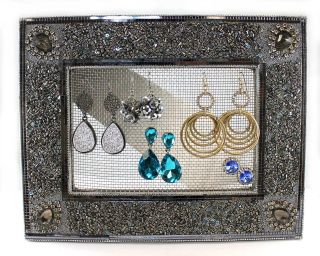  Decorative Framed Earring Holder Organizer Display Giftware