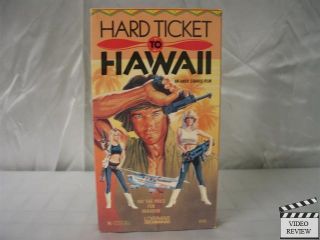 Hard Ticket to Hawaii VHS Ronn Moss, Dona Spier