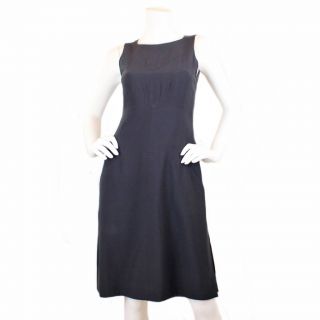 Chanel Black Dress with Pockets and Side Slit 1934 6 SG