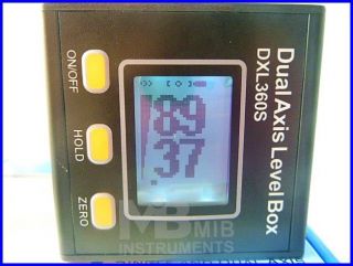 DXL360S Digital Protractor Smart Level Box 0.01°