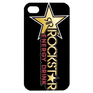 New Rockstar Energy Drink Image in iPhone 4 or 4S Hard Plastic Case