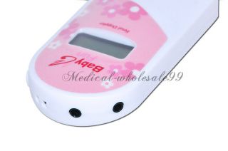 F20 Fetal Doppler w LCD Display Prenatal Pregnant Baby Heart Monitor