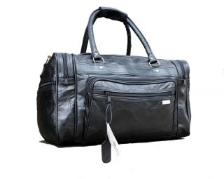  Leather Duffel Duffle Bag Tote Bag Gym Sports Shoulder Bag