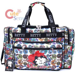 Betty Boop Duffle Travel Bag Diaper Gym Bag   Cartoon Prints