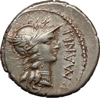 Roman Republic Sulla in Chariot 82BCANCIENT Silver Coin
