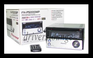 Pioneer FH P5000MP Double DIN CD  WMA Cassette Car Audio Ice