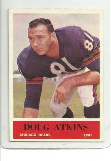 Doug Atkins 15 1964 Philadelphia Chicago Bears