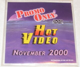 PROMO ONLY HOT VIDEO NOVEMBER 2000 DVD BUY NOW GENUINE ORIGINAL VERY