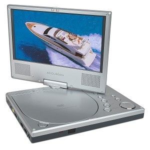  8" Swivel Widescreen Portable DVD Player