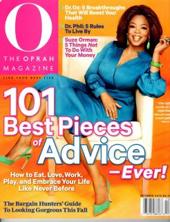 The Oprah Magazine (Oct, 2012)Buy 5 ,1 more for free(Dr. Phil)