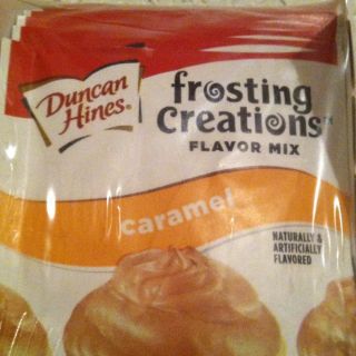 Duncan Hines Frosting Flavor Creations Mix Caramel Sealed Pack Of 12