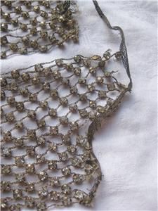 Antique Vintage Rhinestone Trim Very Unusual Great for Sewing Crafts
