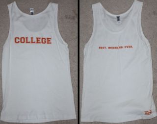 College Official Promo Movie Shirt Large Drake Bell