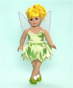 Madame Alexander Tinkerbell Peter Pan Disney 18 Vinyl Play Girl Doll