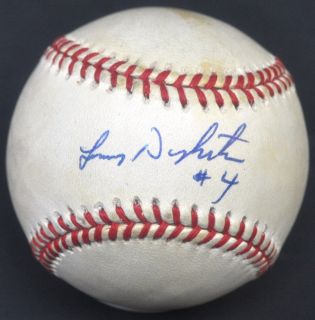 LENNY DYKSTRA hand signed Autographed Baseball ball PSA DNA COA