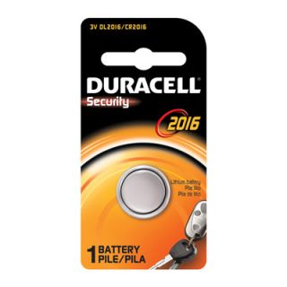 Duracell DL2016 3V Lithium Coin Cell Battery 1 Pk CR2016 ECR2016